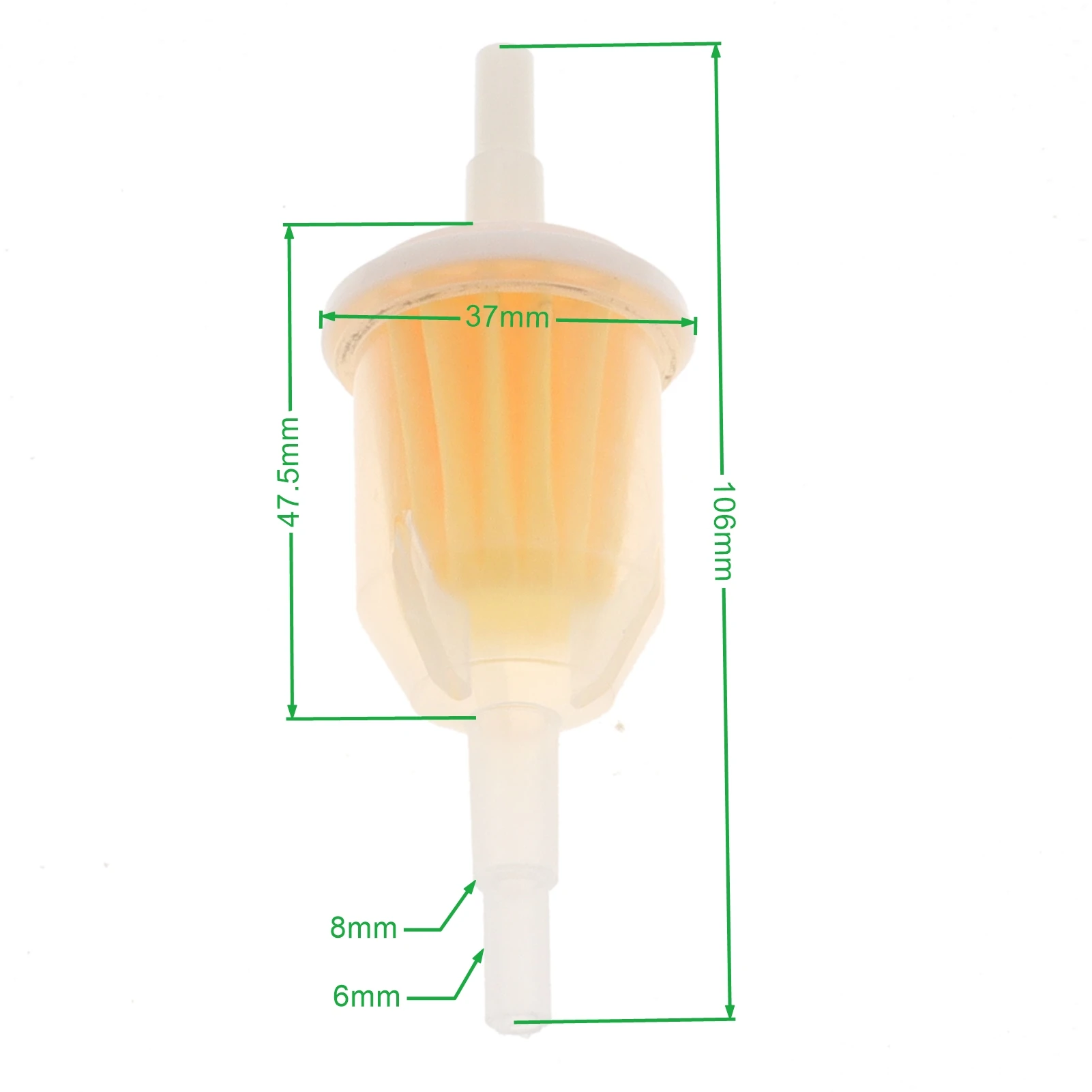 2021 Новый 10 шт. автомобильный масляный фильтр бензиновый газ жидкий топливный 6