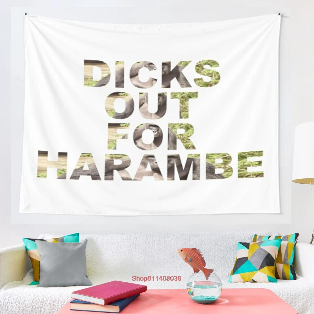 Гобелен харамбе с мемом индийский Мандала Настенный декор в стиле бохо настенный