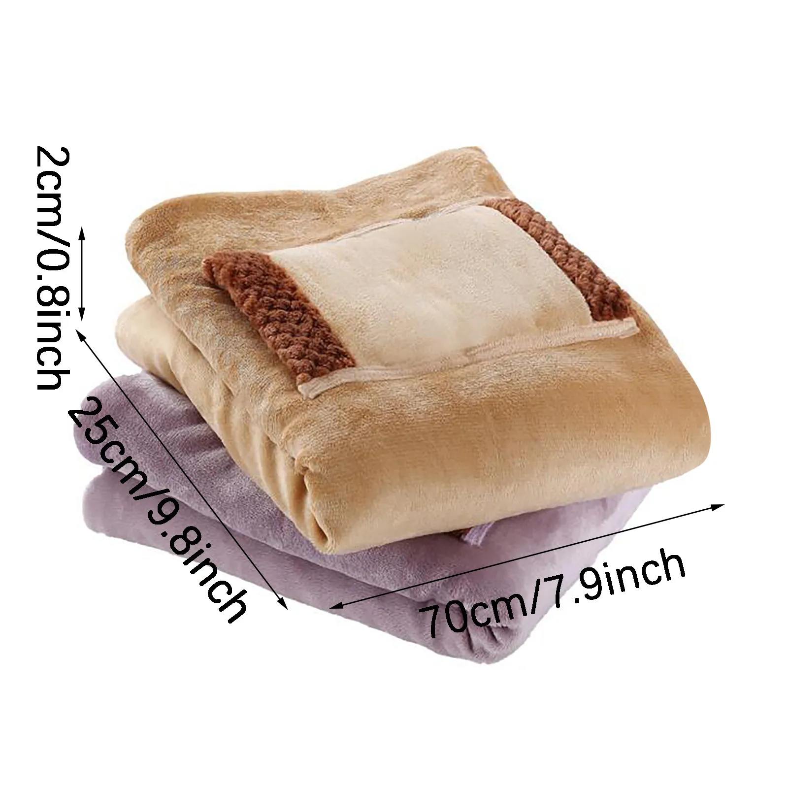 

Heated Blanket Soft Warm Electric Machine Washable For Home Travel Office Bedspreads Flannel Body Heater Carpet Blanket