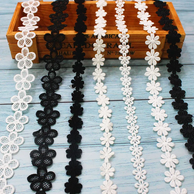 

Водорастворимая Вышивка Цветочная кружевная отделка декоративный головной убор воротник диван подушка Швейные аксессуары