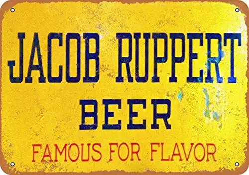 

Металлический знак-Jacob Ruppert Beer-винтажный вид