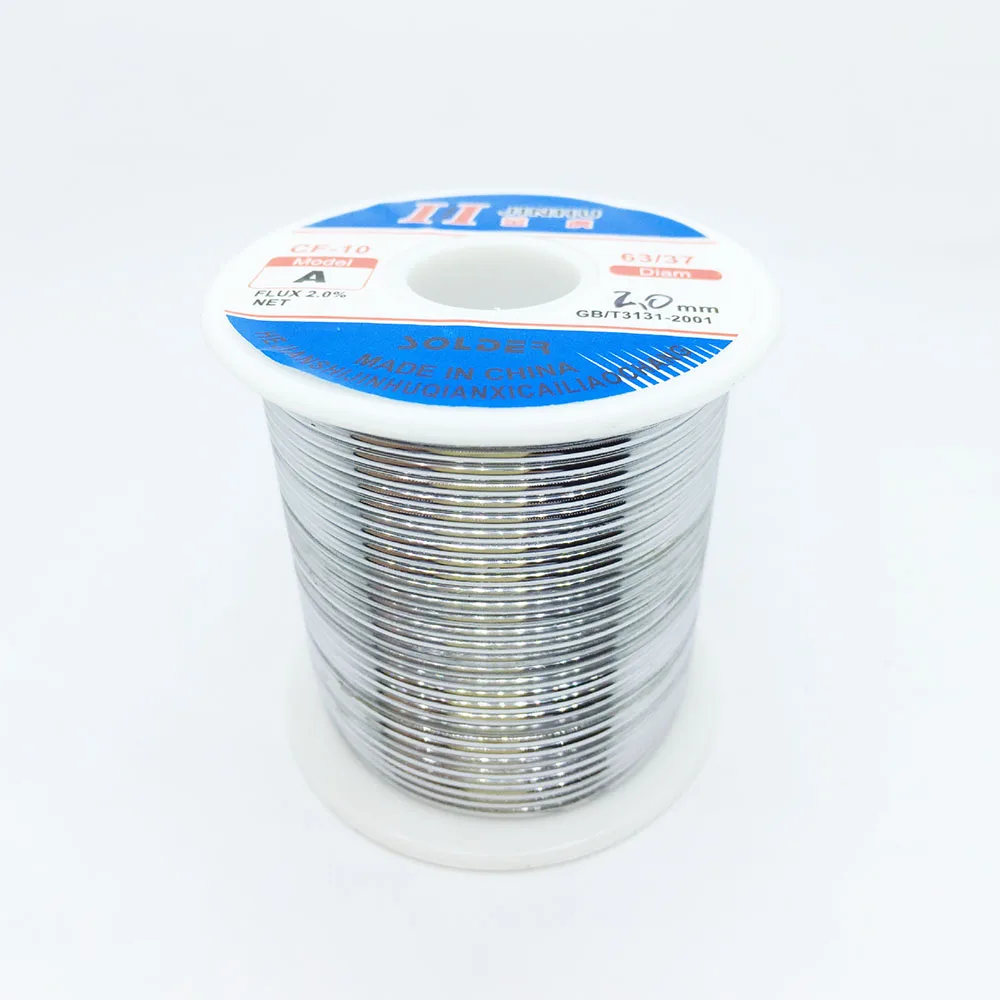 

High Purity 1Kg 0.6/0.8/1/1.2/2 63/37 FLUX 2.0% 45FT Tin Lead Tin Wire Melt Rosin Core Solder Soldering Wire Roll No-clean
