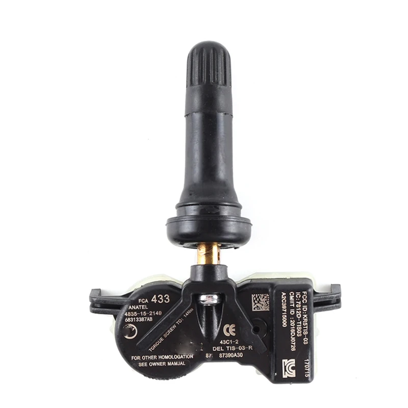 Монитор давления в шинах 68313387AB 68252493AB 68105280AD 68105280AF для Dodge Jeep TPMS автомобильные