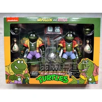 teenage mutant ninjaa turtlees cartoon edition napoleon attila rasputin genghis joints movable action figure ornaments toys