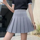 Женская летняя мини-юбка с высокой талией, эластичная