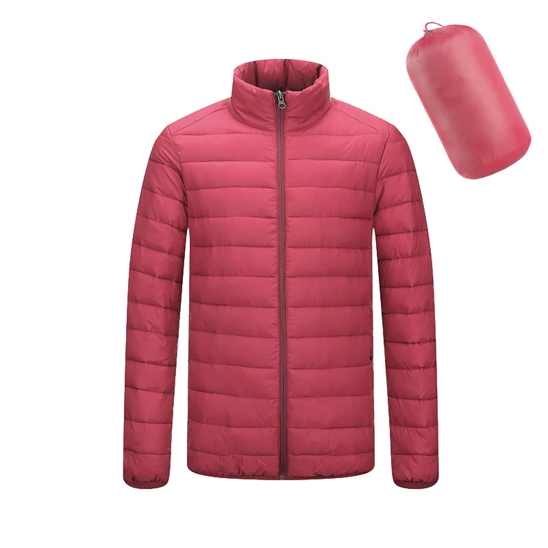 Red Mountainskin, новинка, Мужская парка, пальто, светильник, хлопок, куртки, зима, осень, модные, термо, повседневные пальто, Мужская брендовая одежда, SA749 - Color: Red