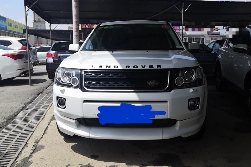 3 шт./компл. 2010- freelander 2 ABS Пластик Неокрашенный фронт бампера v-стиля для Land Rover freelander 2