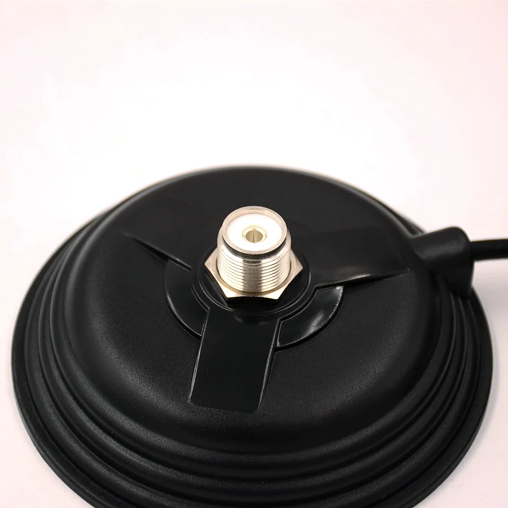 11cm/16cm Mobile Car Antenna Magnetic Roof Mount Base& 4m Cable UHF-M PL259 connector Mobile truck taxi antena base