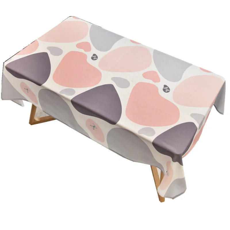

Nordic Modern Cobblestone Table Cloth Tablecloth Round Table Cloth Rectangular Coffee Table Cloth