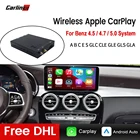 CarlinKit 2,0 Беспроводной Carplay декодер Android для автомобиля Mercedes NTG5.04,54,7 Поддержка камера заднего вида музыки Бесплатная DHL