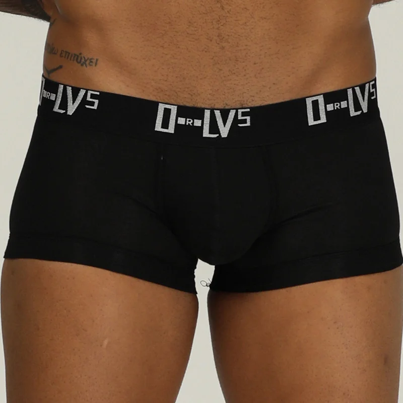 Сексуальное мужское нижнее белье хлопковые мягкие шорты-боксеры бесшовная