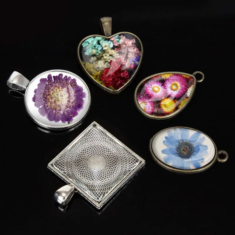

Crystal Epoxy Resin Mold Tray Casting Silicone Mould Crafts Jewelry Making Tool