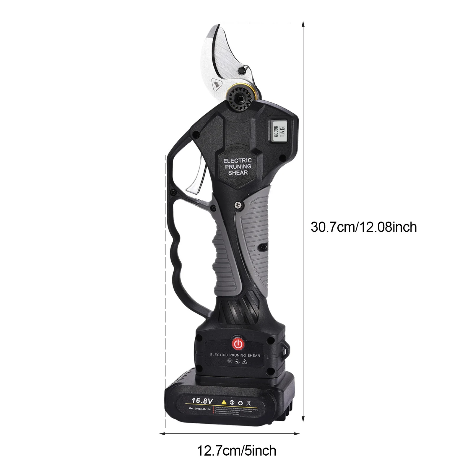 

Cordless Pruner Set Electric Pruning Shear 2 Lithium Battery Fruit Tree Bonsai Landscaping Pruning Branch Cutter Garden Tool