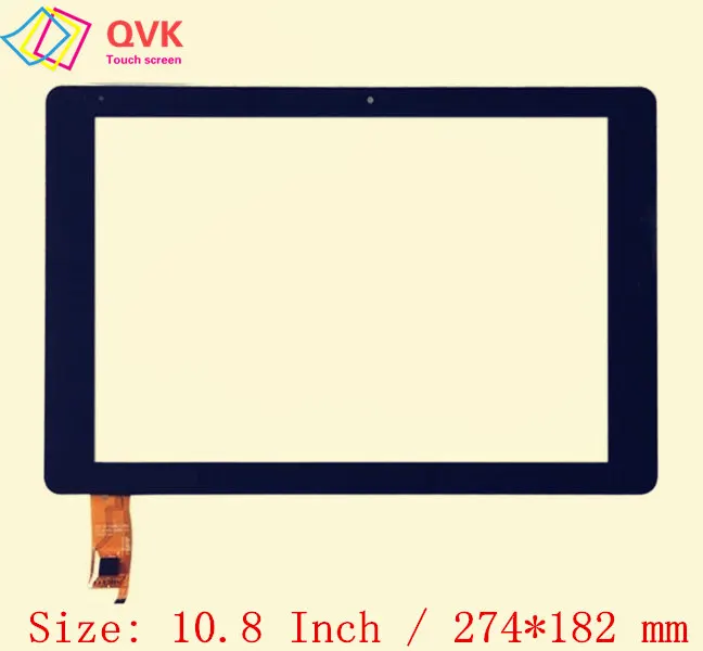 

Black touch screen for For Chuwi HI10 plus CWI527 Tablet PCs HSCTP-769B(C189)-10.8-GSL3680-V1-FPC touch panle free shipping