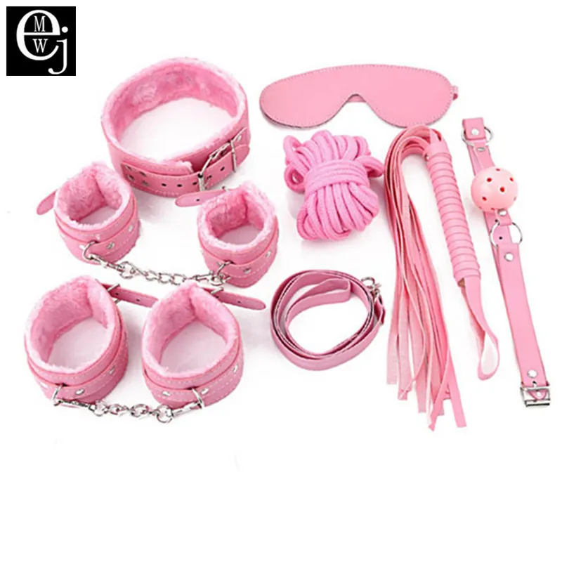 Аксессуары для БДСМ набор бондажа эротические игрушки секс-игрушки пар интимные