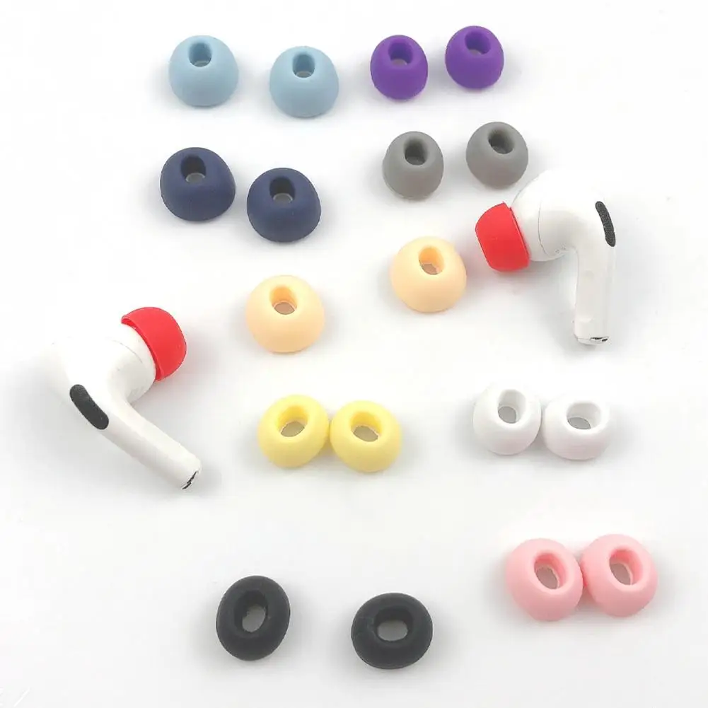 

Portable 1 Pair Small Wireless Earphones Silicone Earplugs Silicone Earplugs Skin-friendly