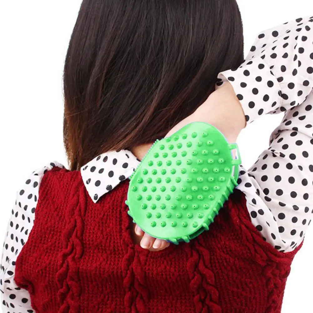 

Glove Massager Palm Shaped Hand Massage Manual 360-degree-roller Mental Rollerball Blue By Upton Body Massage Glove
