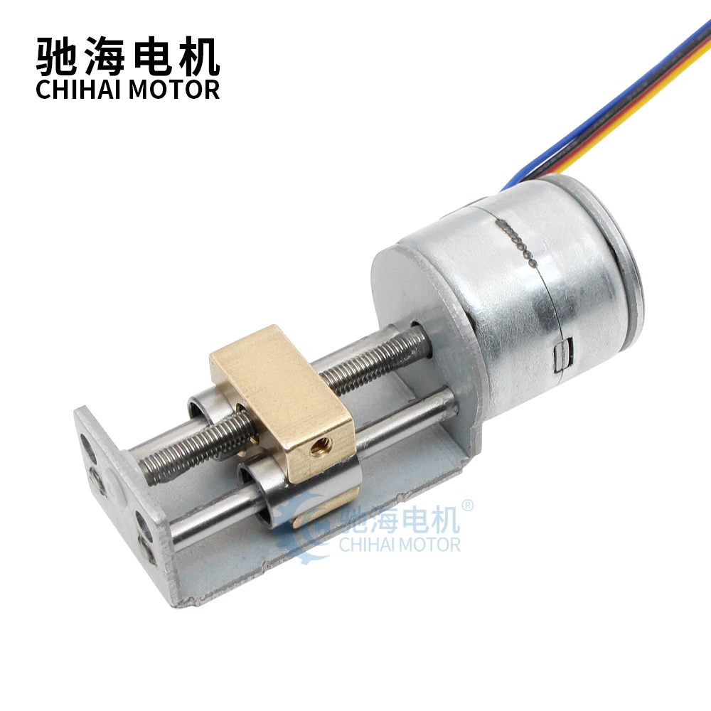 Fios da Fase Linear do Movimento do Motor Mini de 4 2 da Corrediça 20mm de Chihai com Motor Deslizante Chs-sm2021-ss32