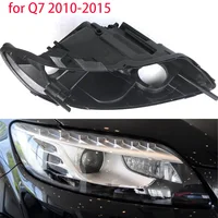 for Audi q7 2010-2015 Headlight Housing q7 HID Light Box Lamp Housing Plastic Headlight Shell Base