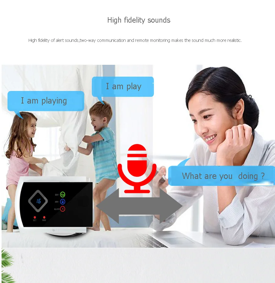 Sgooway Smarts GSM сигнализация s Android IOS APP сигнализация домашняя система безопасности