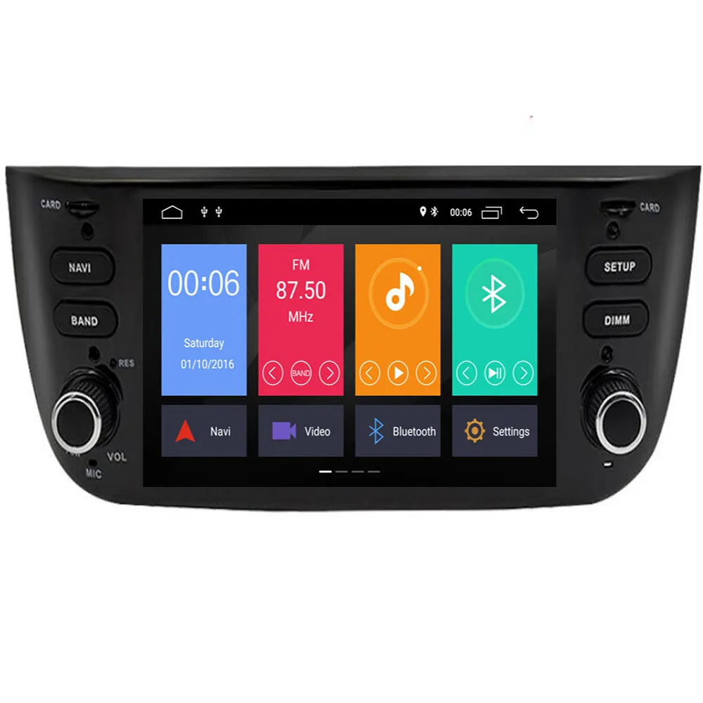 Автомобильный Android 10 DVD GPS плеер для FIAT LINEA PUNTO EVO авто радио стерео BT Wifi