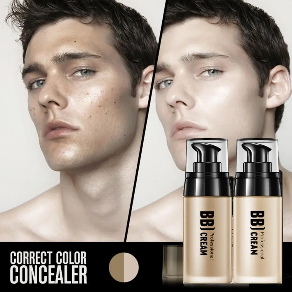 1 шт. мужской крем для лица BB натуральное отбеливание Уход за кожей тональный