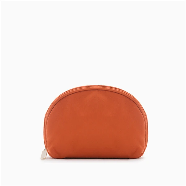orange PURDORED, 1 шт., одноцветная косметичка, женская косметичка в форме раковины, водонепроницаемая сумка для путешествий, косметичка, косметичка, красивый чехол, косметичка - Цвет: orange