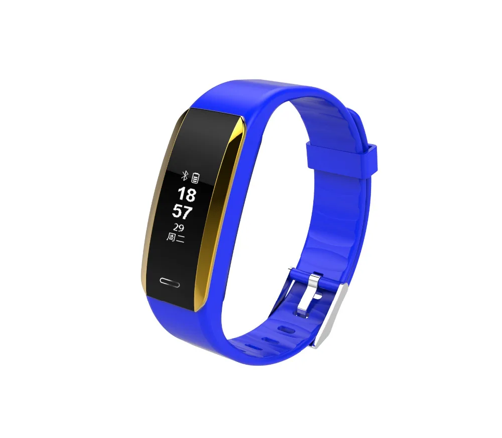 ABAY V07 smart bracelet watch with heart rate monitor blood pressure oxygen fitness tracker iOS Android | Электроника