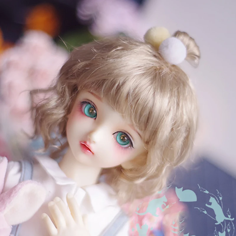 Bybrana BJD кукла с имитацией парик из 1/3 1/4 1/6 1/8 молока Чай белый красный коричневый
