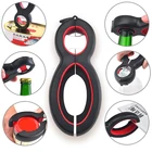 Многофункциональный Открыватель для бутылка с Закруткой 6 в 1, все в одном, банки 8 в форме захвата, банка для вина, пива, крышка, откручивающаяся банка, открывалка в форме когтя