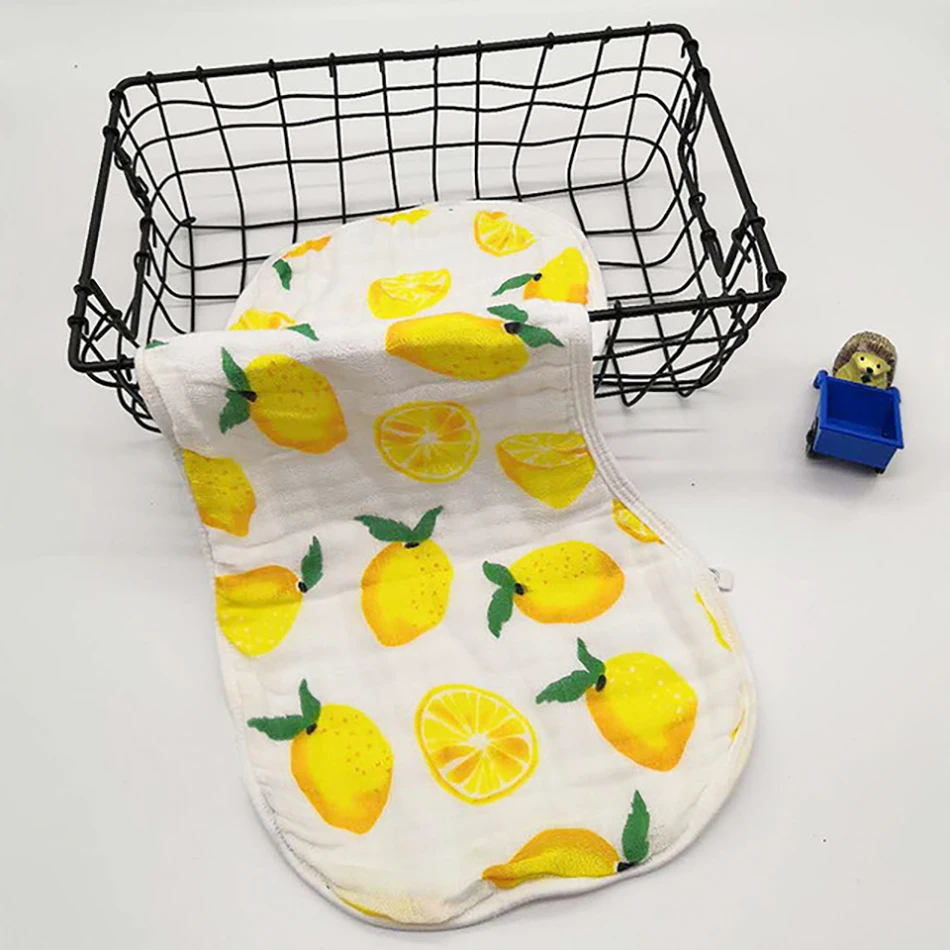 

Elinfant 1 Pcs 6 Layers 100%Cotton Muslin Multifunctional Towel Burp Cloths For Newborn Baby Belly Button,Nursing Towel