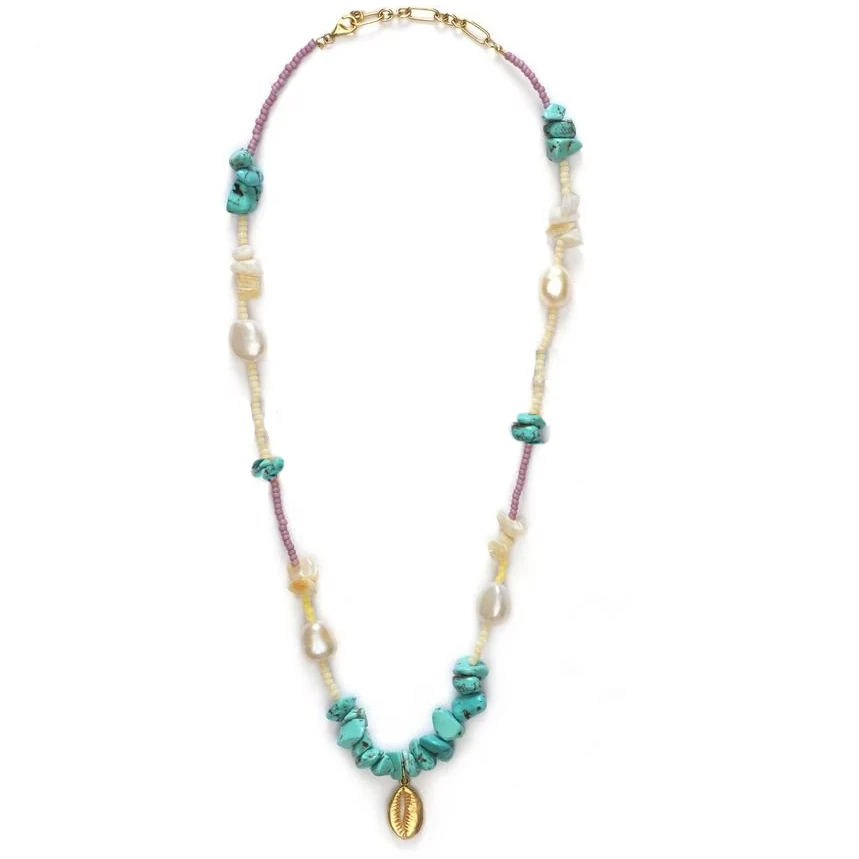 necklace 20 Богемные бусины в стиле бохо многослойное массивное ожерелье для женщин joyeria neckless стимпанк joias emo kolye erkek пентаграмма большое ожерелье - Окраска металла: necklace 20