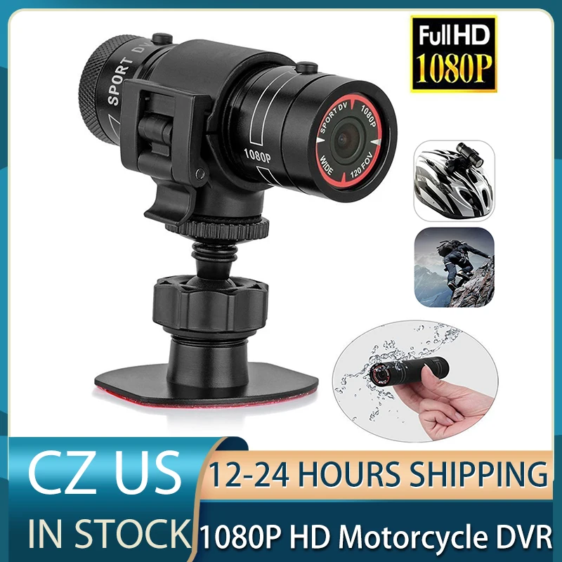 

Waterproof Mini Camera Outdoor Motorcycle Bike Camera HD 1080P 3MP Bicycle Helmet DV DVR Recorder Micro Camcorder