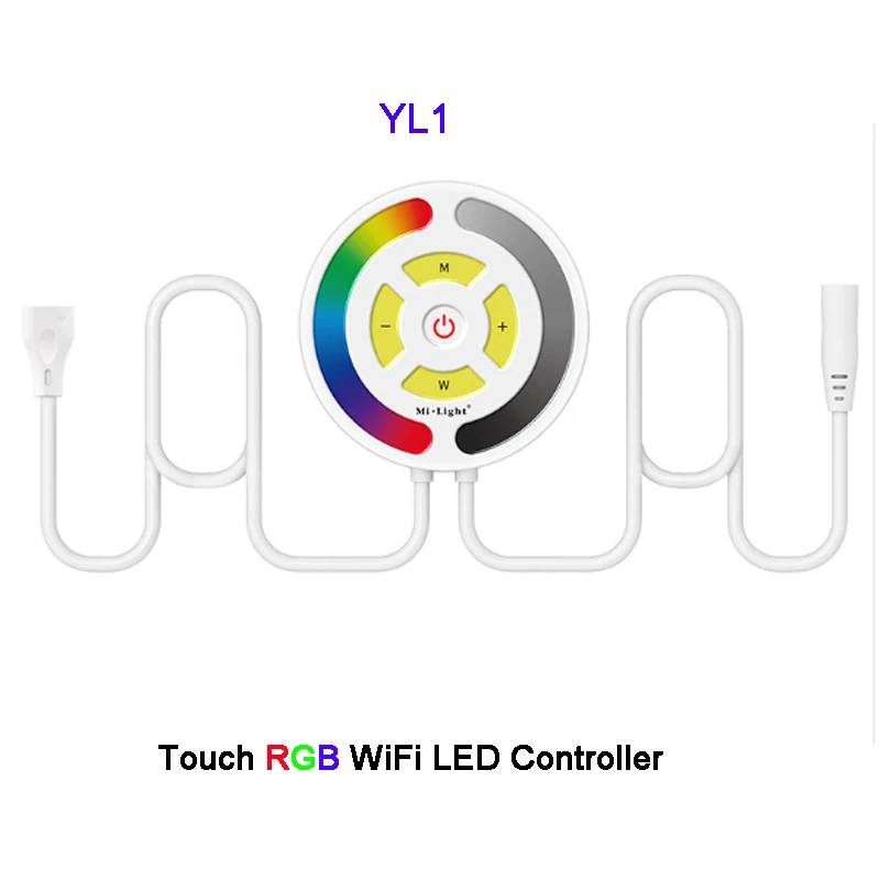 Miboxer YL1 2 4G RGB WiFi Touch Alexa голосовое приложение круглая Голосовая лампа ремень