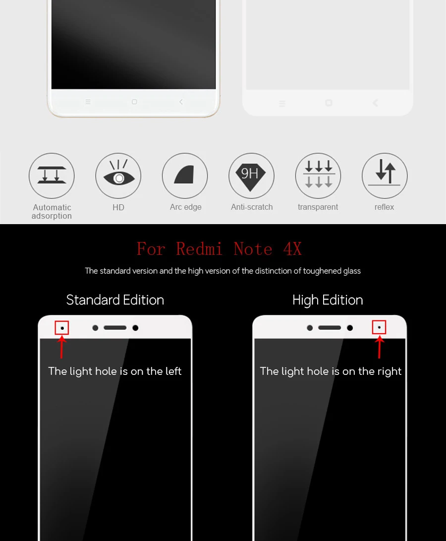 3D полное покрытие из закаленного стекла для Xiaomi Redmi Note 4 4X Redmi Note 4 Pro Note 4X глобальная Версия защитная пленка для экрана