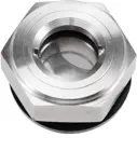 Смотровое стекло M18x1.5 из нержавеющей стали 304, смотровое стекло для масла, окно для индикатора жидкости для воздушного компрессора, коробка передач, воздуходувка для корней