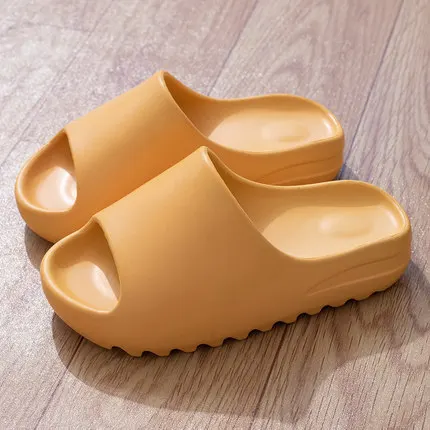 

Summer Fashion Trendy Slippers for Woman Man Home Slides Soft Bottom Indoor Slippers Beach Love Couple Shoes Family Style