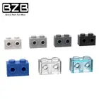 BZB MOC DIY 10 шт. детали 11211 кирпичи специальные 1x2 шпильки на 1 стороне модель строительные блоки DIY Развивающие высокотехнологичные запасные детские игрушки