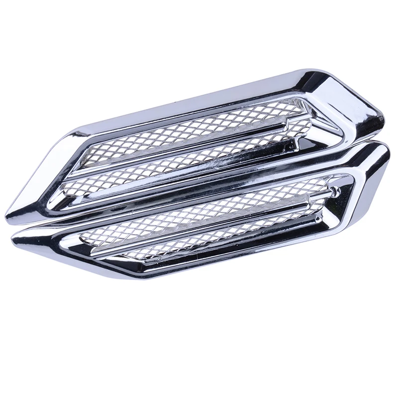 

Универсальная Автомобильная Боковая Крышка Крыла, Декоративная Решетка, Спойлер, Крышка Вентиляционного Отверстия, АБС-пластик