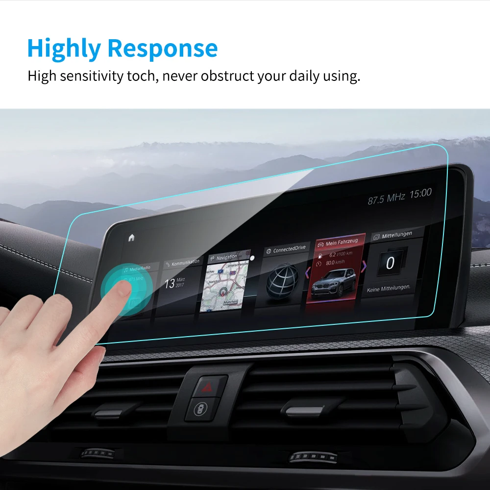 6 5 10 25 дюймовый автомобильный протектор экрана GPS навигации для BMW F25 G01 X3 9H
