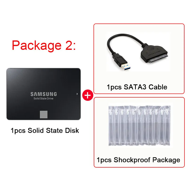 Внутренний твердотельный диск SAMSUNG SSD 860 EVO 500 ГБ жесткий HDD SATA3 2 5 дюймовый ноутбук