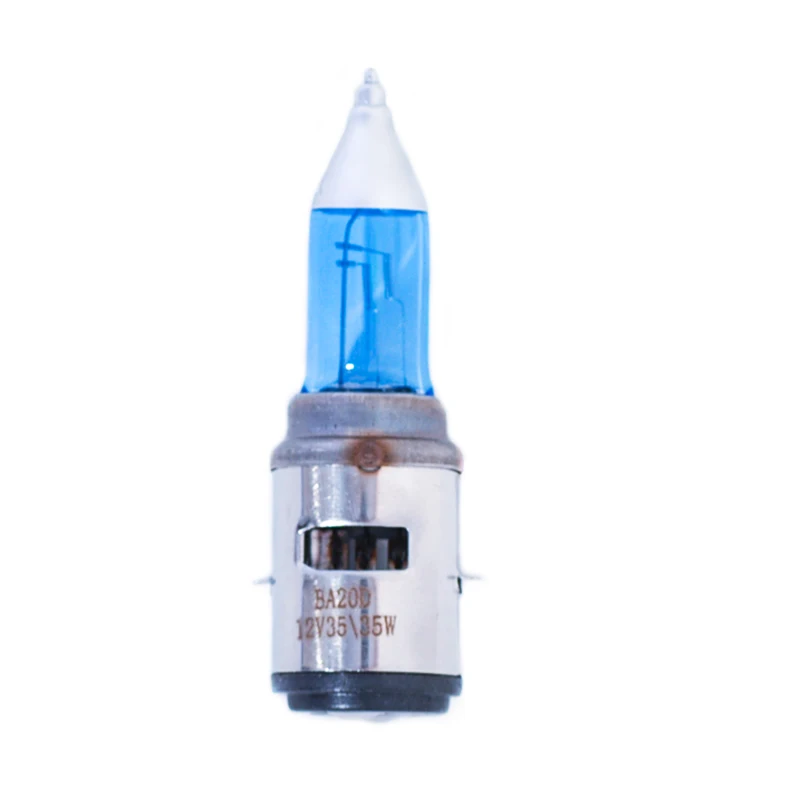 

2Pcs BA20D 12V 35W Xenon White Light High Power Motorcycle Headlight Bulb Motor Scooter Motorbike 35W Headlamp Headlamp Bulbs