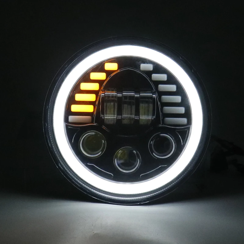 7 дюймов головной светильник для автомобиля мотоцикла H4 ''светодиодный