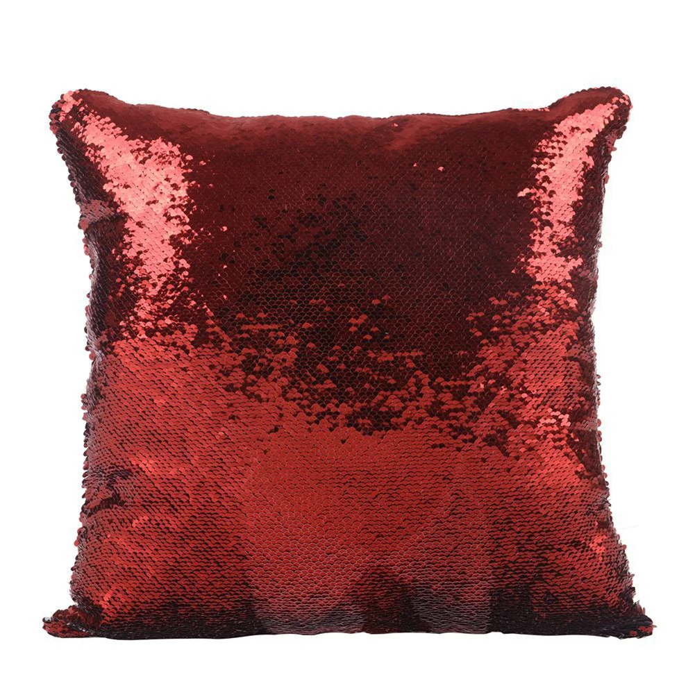 Fashion Super Shining Trump Reversible Color Changing Pillow Case Magical Nicolas Cage Cushion Cover with Sequins Pillow Cover