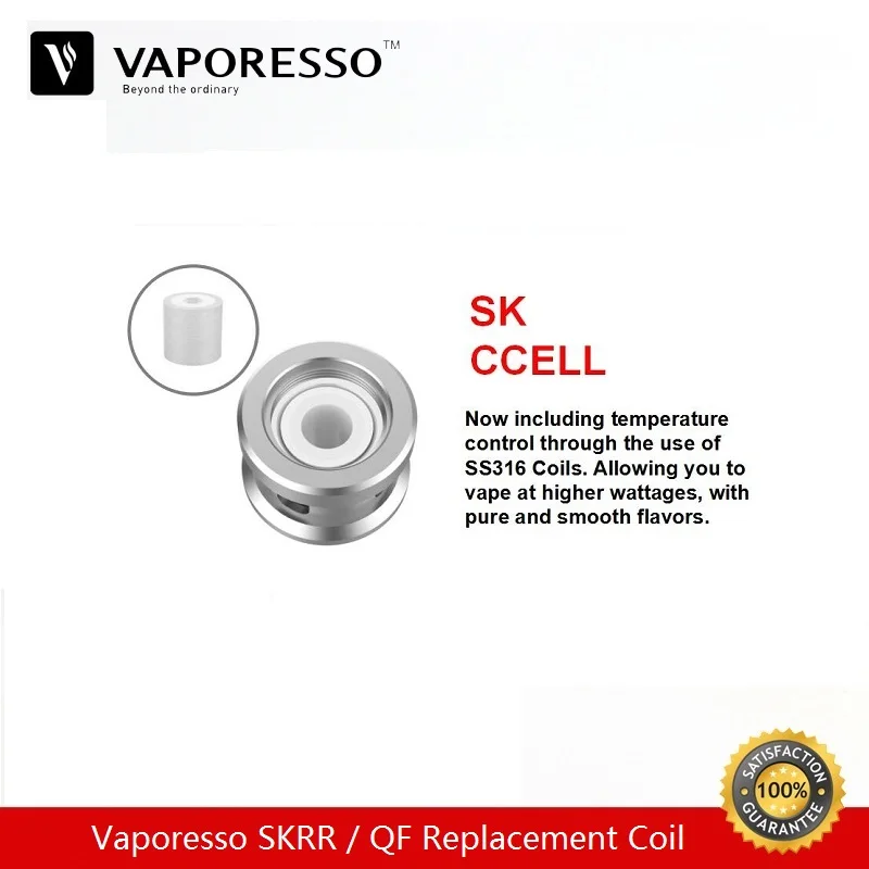 3 шт./лот Vaporesso SKRR сменная катушка для роскошного комплекта Vape Танк QF полоса 0.15ohm