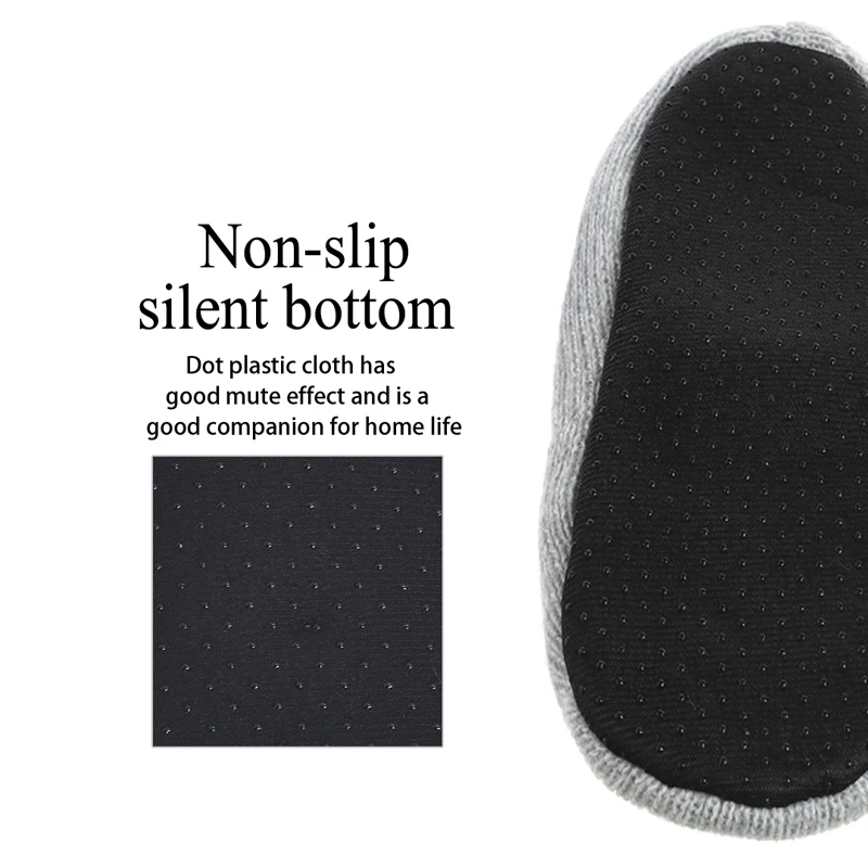 Женские зимние тапочки с бантом меховой подкладкой теплые плюшевые Нескользящие