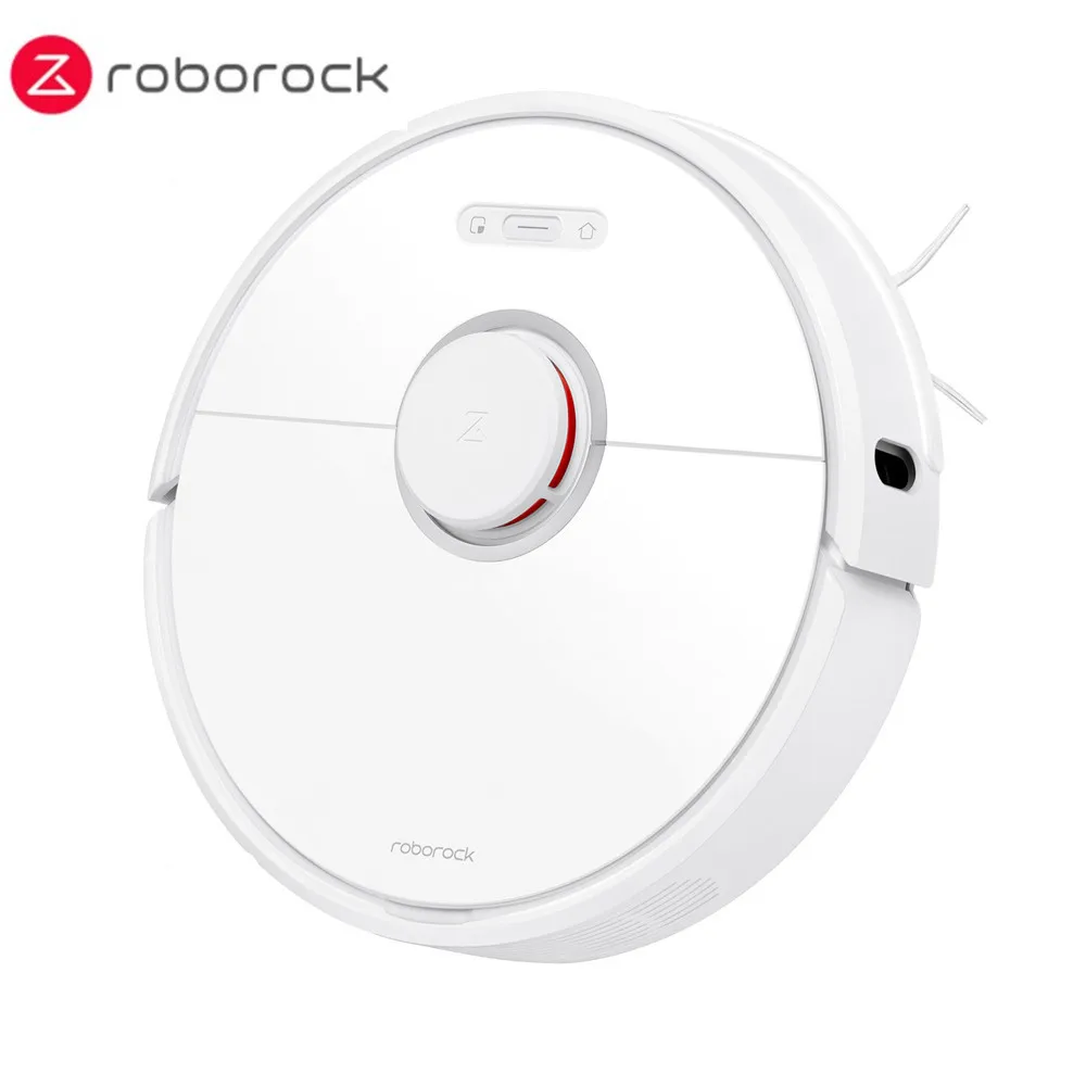 Робот-пылесос Roborock S6, белый, домашний, автоматический, подметальный, для стерилизации пыли, умный, планируемый, моющий, против Roborock S50 S55