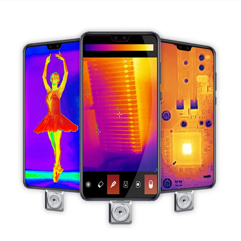 

Xinfrared InfiRay Official T2L Thermal Imaging Infrared Camera Smart Phones Thermal Infrared Imager Night Vision Android Type C