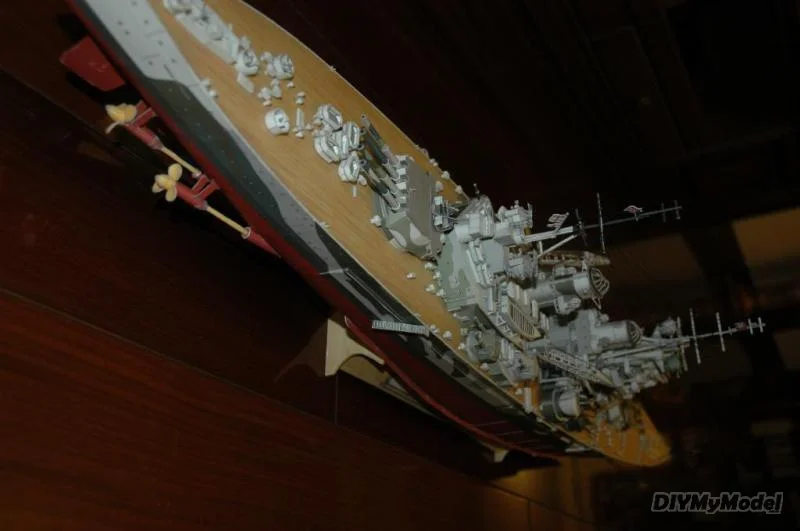 DIYMyModeI-modelo de papel, battleship brit&aacute;nico, Prince of Wales, edici&oacute;n 200 GPM-5