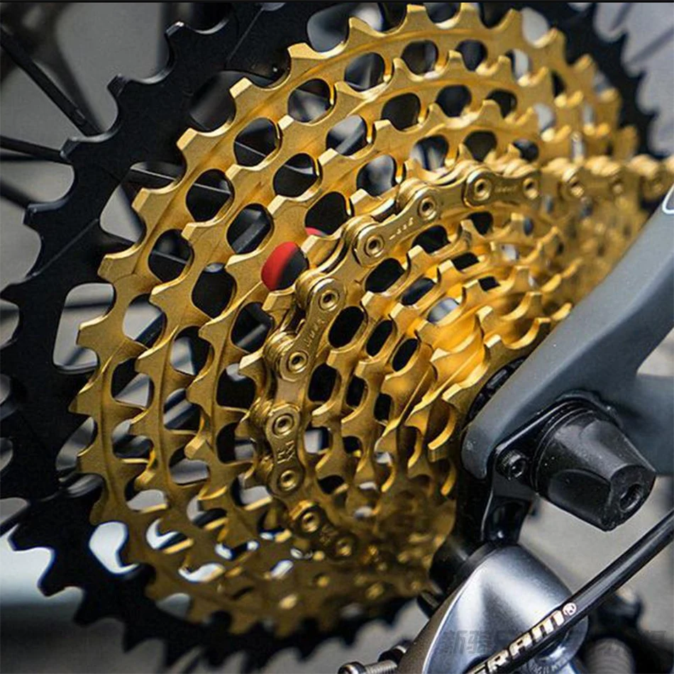 Бесплатная доставка SUNSHINE 8S 9S 10s 11S 30s Geschwindigkeit 36/42/46/50t Freilauf Breite Verhaltnis Mountainbike Fahrrad
